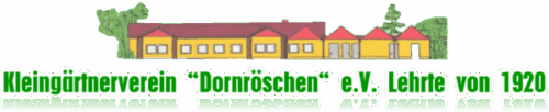 Logo Kleingärtnerverein Dornröschen e.V. Lehrte