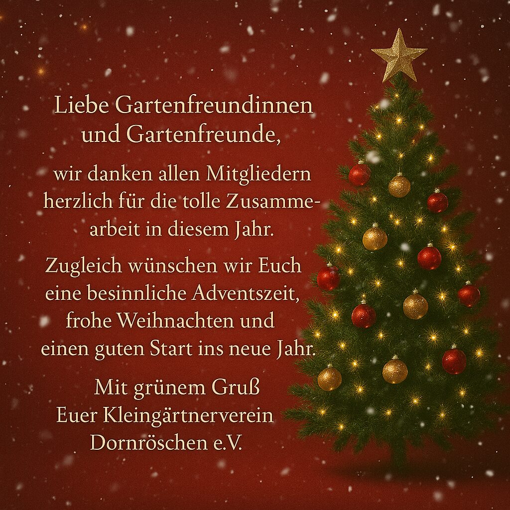 Festliches Weihnachtsbild