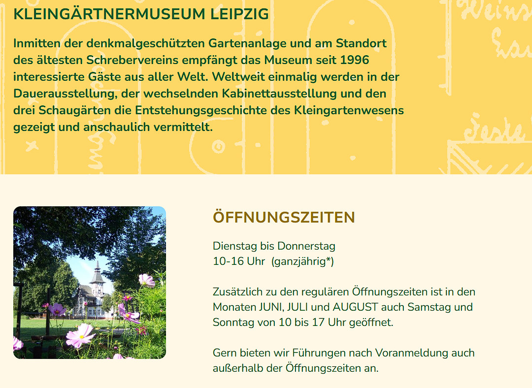 Schrebergarten museum