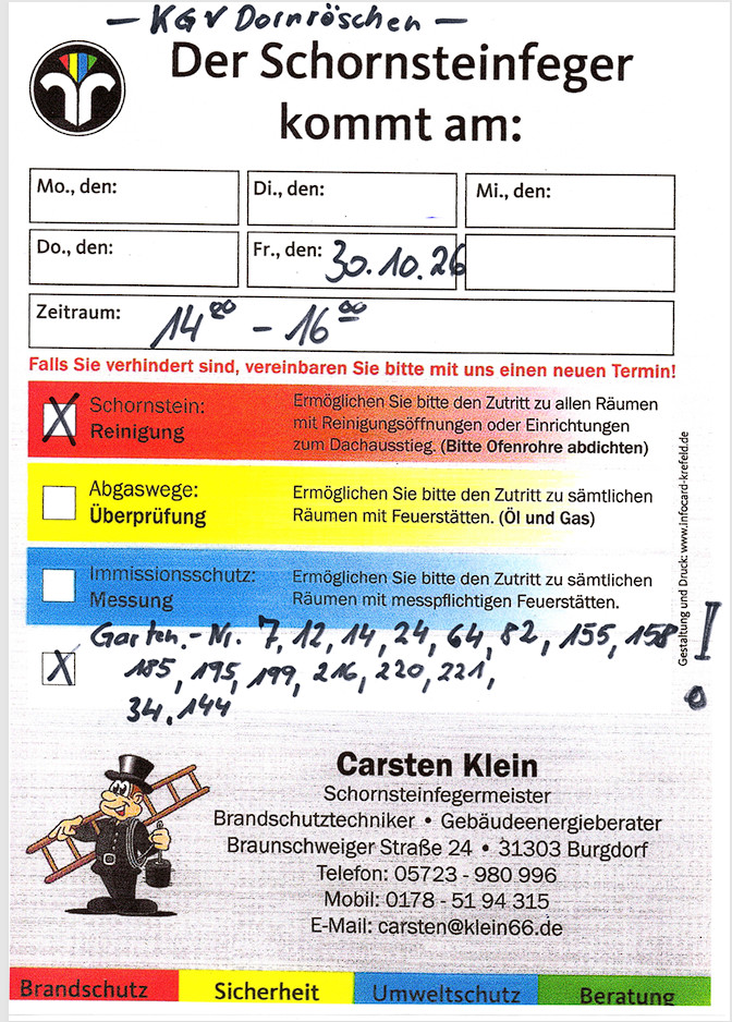 Schornsteinfeger
